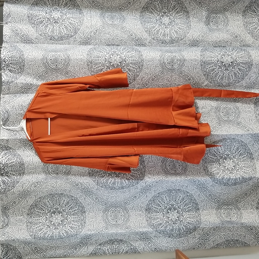 Hot touch silky robe